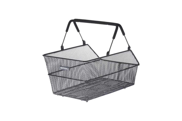 Kosz na tylny bagażnik BASIL CENTO MULTI, MULTI SYSTEM, stalowy czarny (NEW)