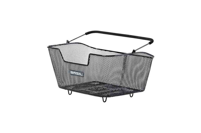 Kosz na tylny bagażnik BASIL BASE M MULTI SYSTEM, MULTI System, stalowy czarny (NEW)