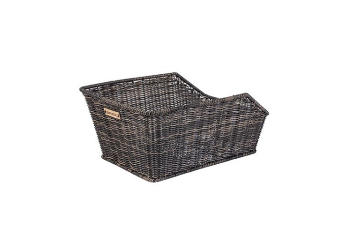 Kosz na tylny bagażnik BASIL CENTO RATTAN LOOK WSL, WSL System, wodoodporny nature brown (NEW)
