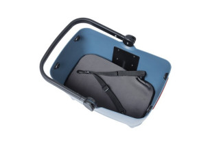 Kosz na przód na kierownicę BASIL BUDDY DOG BICYCLE BASKET FRONT KF 32L, KF System, faded denim (NEW)