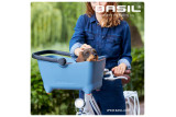 Kosz na przód na kierownicę BASIL BUDDY DOG BICYCLE BASKET FRONT KF 32L, KF System, faded denim (NEW)