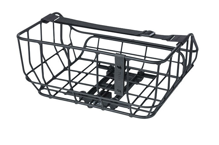 Kosz na tylny bagażnik BASIL PORTLAND BICYCLE REAR BASKET MIK 25L, MIK System (ready to go) matt black (NEW)