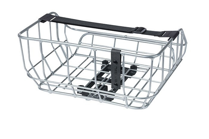 Kosz na tylny bagażnik BASIL PORTLAND BICYCLE REAR BASKET MIK 25L, MIK System (ready to go) chrome (NEW)