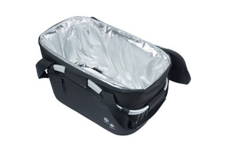 Kosz na tylny bagażnik BASIL CLASSIC CARRY ALL ISO, MIK z adapterem do mocowania, 18L, Czarny (NEW 2025)