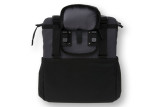 Sakwa miejska pojedyncza BASIL SHOPPER XL 20L, mocowanie na haki Hook-On System, wodoodporna czarno-grafitowa (DWZ)