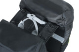 Sakwa turystyczna podwójna BASIL MILES DOUBLE PANNIER BAG 32L MIK System (ready to go), 100% wodoodporna black lime (NEW)