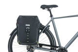 Sakwa turystyczna podwójna BASIL MILES DOUBLE PANNIER BAG 32L MIK System (ready to go), 100% wodoodporna black lime (NEW)