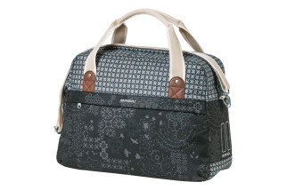 Sakwa miejska pojedyncza BASIL BOHEME CARRY ALL BAG 18L Hook On System, wodoodporna charcoal (NEW)
