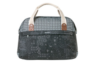 Sakwa miejska pojedyncza BASIL BOHEME CARRY ALL BAG 18L Hook On System, wodoodporna charcoal (NEW)