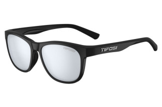 Okulary TIFOSI SWANK satin black (1 szkło Smoke Bright Blue Mirror 15% transmisji światła) (NEW)