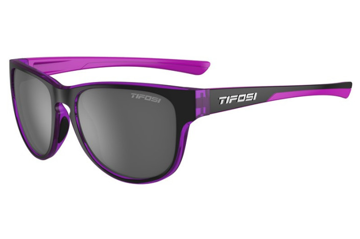 Okulary TIFOSI SMOOVE onyx/ultra-violet (1 szkło Smoke 15,4% transmisja światła) (DWZ)