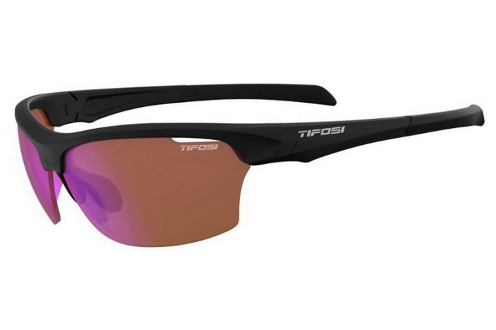 Okulary TIFOSI INTENSE matte black (1 szkło AC Red 39% transmisji światła) (NEW)