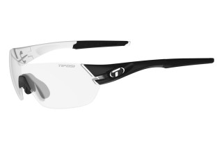 Okulary TIFOSI SLICE FOTOTEC black white (1szkło Light Night FOTOCHROM 75,9%-27,7% transmisja światła) (NEW.)(DWZ.)