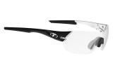 Okulary TIFOSI SLICE FOTOTEC black white (1szkło Light Night FOTOCHROM 75,9%-27,7% transmisja światła) (NEW.)(DWZ.)