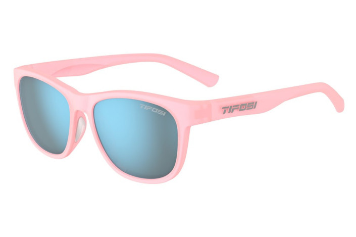 Okulary TIFOSI SWANK satin crystal blush (1 szkło Smoke Bright Blue 11,2% transmisja światła) (DWZ)