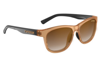 Okulary TIFOSI SWANK crystal brown/onyx (1 szkło Brown Gradient 12% transmisji światła) (NEW)