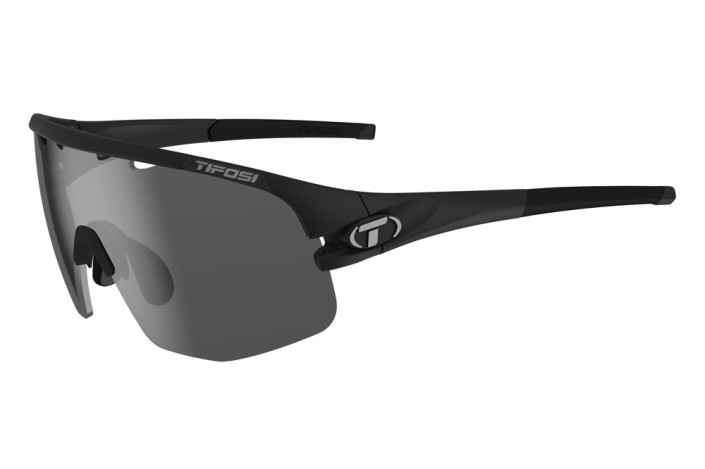 Okulary TIFOSI SLEDGE LITE matte black (3 szkła Smoke 15%, AC Red 39%, Clear 90% transmisji światła) (NEW)