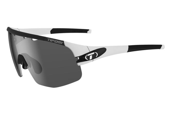 Okulary TIFOSI SLEDGE LITE matte white (3 szkła Smoke 15%, AC Red 39%, Clear 90% transmisji światła) (NEW)