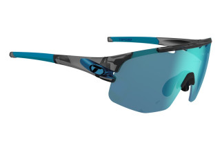 Okulary TIFOSI SLEDGE LITE CLARION crystal smoke (3 szkła Clarion Blue 13%, AC Red 39%, Clear 90% transmisji światła) (NEW)