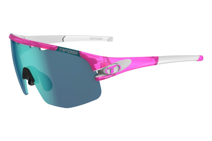 Okulary TIFOSI SLEDGE LITE CLARION crystal pink (3 szkła Clarion Blue 13%, AC Red 39%, Clear 90% transmisji światła) (NEW)