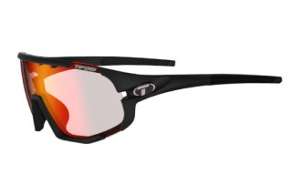 Okulary TIFOSI SLEDGE CLARION FOTOTEC matte black (1 szkło Clarion Red FOTOCHROM 64%-14% transmisji światła) (NEW)