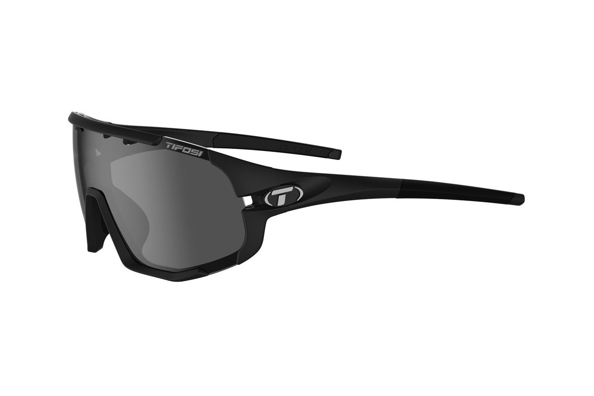 Okulary TIFOSI SLEDGE matte black (3 szkła Smoke 15%, AC Red 39%, Clear 90% transmisji światła) (NEW) Okulary TIFOSI SLEDGE matte black (3 szkła Smoke 15%, AC Red 39%, Clear 90% transmisji światła) (NEW)