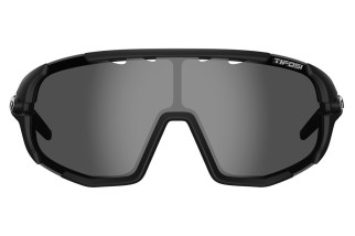 Okulary TIFOSI SLEDGE matte black (3 szkła Smoke 15%, AC Red 39%, Clear 90% transmisji światła) (NEW)