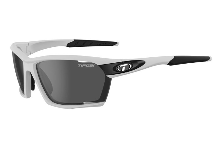 Okulary TIFOSI KILO white/black (3 szkła Smoke 15%, AC Red 39%, Clear 90% transmisji światła) (NEW)