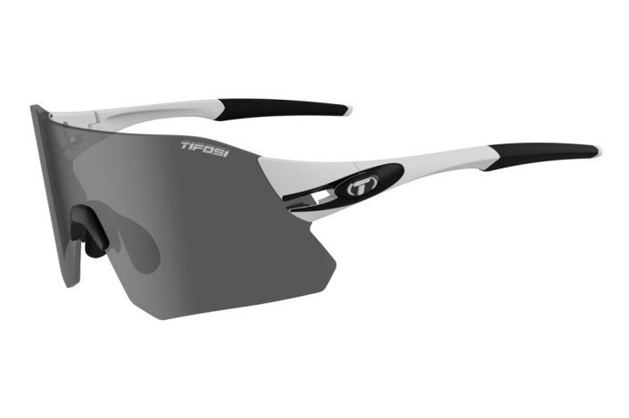 Okulary TIFOSI RAIL white black (3szkła 15,4% Smoke, 41,4% AC Red, 95,6% Clear) (DWZ)