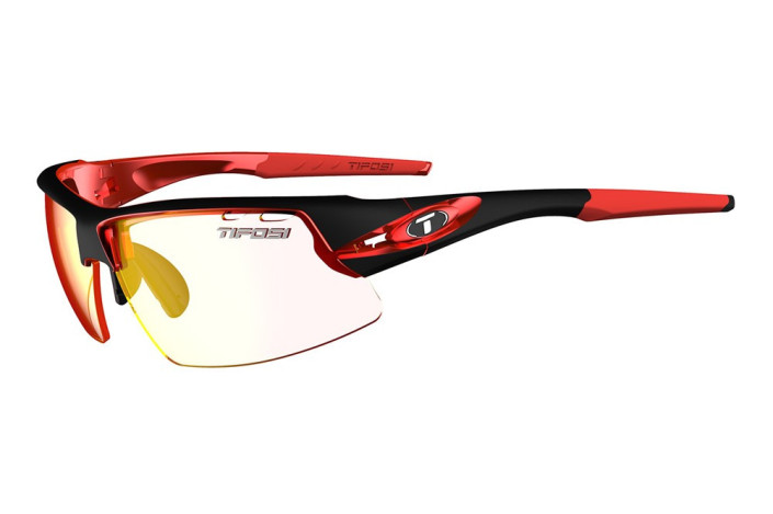 Okulary TIFOSI CRIT CLARION FOTOTEC black/red (1 szkło Clarion Red FOTOCHROM 64%-14% transmisja światła) (NEW)