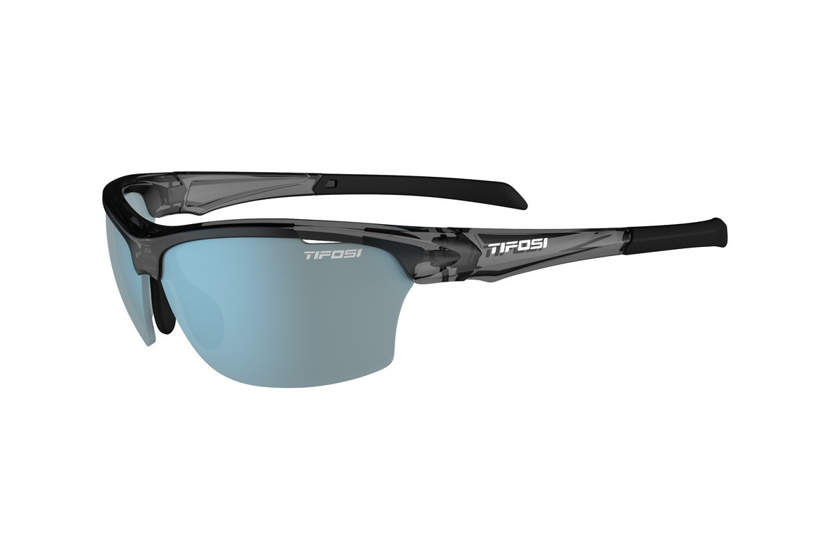 Okulary TIFOSI INTENSE crystal smoke (1 szkło Smoke Bright Blue Mirror 15% transmisja światła) (NEW)
