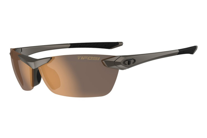 Okulary TIFOSI SEEK 2.0 POLARIZED iron (1 szkło Brown POLARYZACJA 14% transmisji światła) (DWZ)