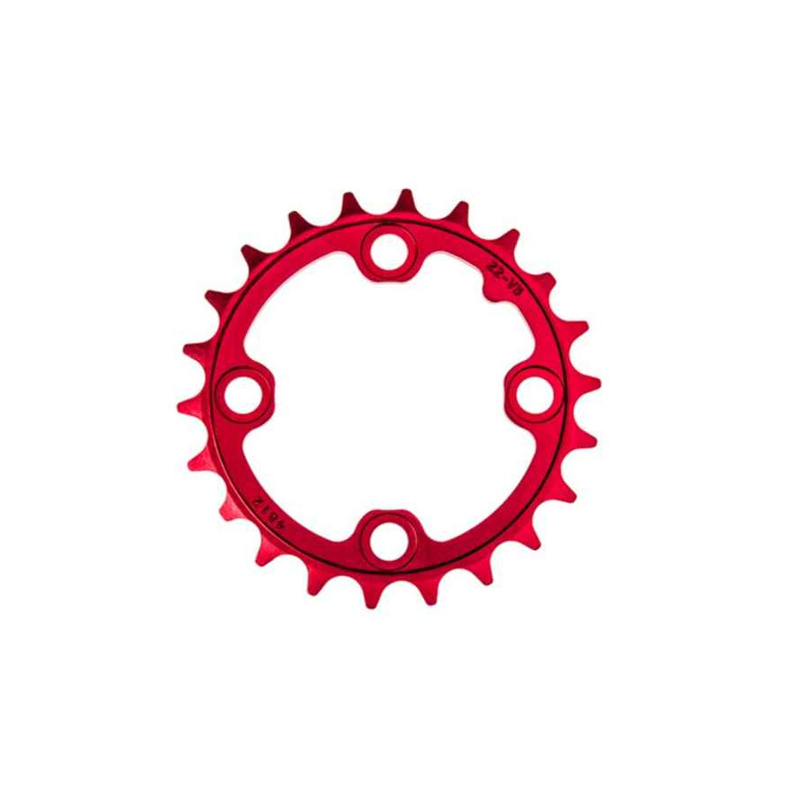 11.6215.188.100 - SRAM CRING MTB 22T V3 64 AL3 RED