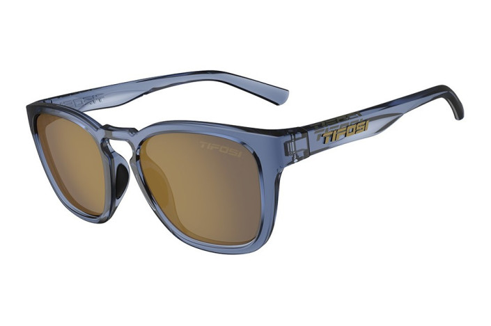 Okulary TIFOSI SMIRK crystal denim (1 szkło Gold Mirror 15% transmisja światła) (NEW)