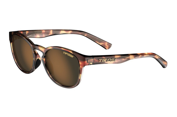 Okulary TIFOSI SVAGO POLARIZED tortoise (1 szkło Brown 16% transmisja światła) (DWZ)