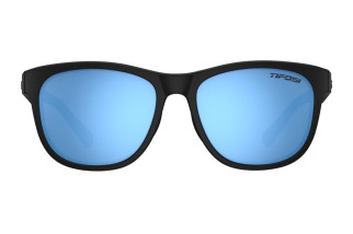 Okulary TIFOSI SWANK POLARIZED blackout (1 szkło Sky Blue Mirror POLARYZACJA 13% transmisji światła) (NEW)