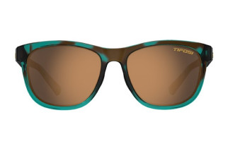 Okulary TIFOSI SWANK POLARIZED blue confetti (1 szkło Brown POLARYZACJA 14% transmisji światła) (NEW)