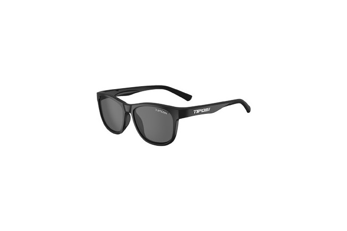 Okulary TIFOSI SWANK POLARIZED satin black (1 szkło Smoke POLARYZACJA 13% transmisji światła) (NEW)