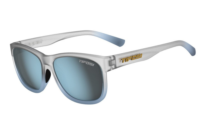 Okulary TIFOSI SWANK XL frost blue (1 szkło Smoke Bright Blue Mirror 15% transmisji światła) (NEW)