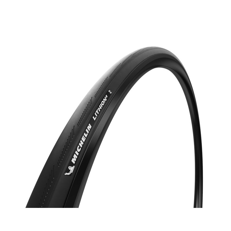 MICHELIN OPONA LITHION 4 BLACK 700X25C PERFORMANCE LINE KEVLAR TS (413301)