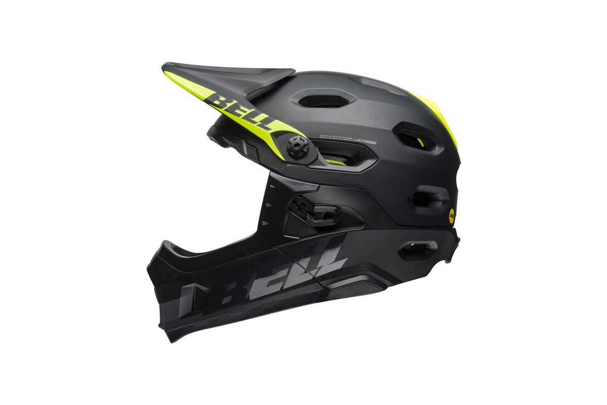 Kask full face BELL SUPER DH MIPS SPHERICAL matte gloss black roz. S (52–56 cm) (NEW) Kask full face BELL SUPER DH MIPS SPHERICAL matte gloss black roz. S (52–56 cm) (NEW)