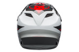 Kask full face BELL FULL-9 CARBON gloss white black hibiscus rio roz. M (55–57 cm)