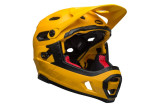 Kask full face BELL SUPER DH MIPS SPHERICAL matte gloss yellow black roz. S (52–56 cm) (NEW)