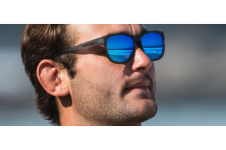 Okulary TIFOSI SWANK XL POLARIZED satin vapor (1 szkło Blue Sky Mirror POLARYUZACJA 15% transmisji światła) (NEW)