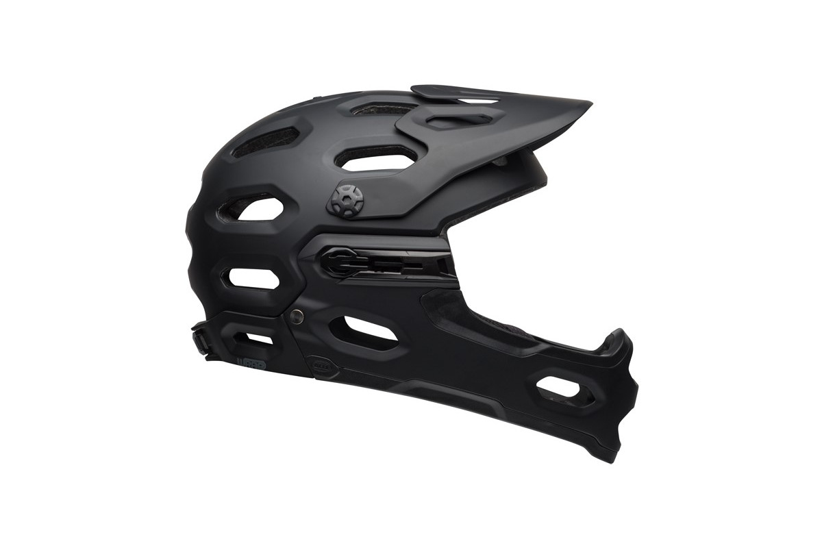 Kask full face BELL SUPER 3R MIPS matte gloss black gray roz. L (58-62 cm) (NEW). Kask full face BELL SUPER 3R MIPS matte gloss black gray roz. L (58-62 cm) (NEW).