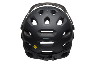 Kask full face BELL SUPER 3R MIPS matte gloss black gray roz. L (58-62 cm) (NEW).
