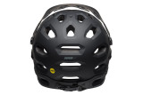 Kask full face BELL SUPER 3R MIPS matte gloss black gray roz. L (58-62 cm) (NEW).