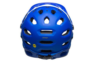 Kask full face BELL SUPER 3R MIPS matte blue bright blue roz. L (58-62 cm) (NEW).