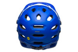 Kask full face BELL SUPER 3R MIPS matte blue bright blue roz. L (58-62 cm) (NEW).