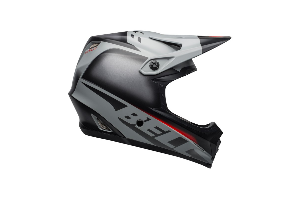 Kask full face BELL FULL-9 FUSION MIPS matte gloss black gray crimson roz. XS (51-53 cm) Kask full face BELL FULL-9 FUSION MIPS matte gloss black gray crimson roz. XS (51-53 cm)